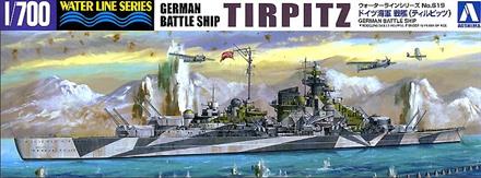 Water Line Series No. 619 Battleship Tirpitz