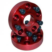 Hjul spacers 1.25(32mm) 5x4.5 röd