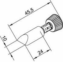 Tip Ersadur 10mm Chisel shape