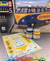 Lufthasa Samba Bus - Blue and Yellow Paint Set 2x3