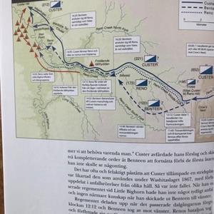 Little Bighorn 1876 : general Custers väg mot.katastrofen