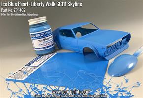 Ice Blue Pearl Paint for Liberty Walk GC111 Skylin