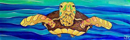 Jakob Bredahl - Swimming with turtles