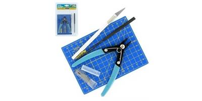 Plastic modelling tool set . 5 deler