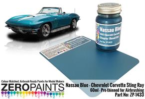 Nassau Blue Paint - 1965 Chevrolet Corvette 60ml