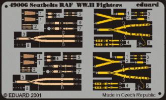Seatbelts RAF WWII