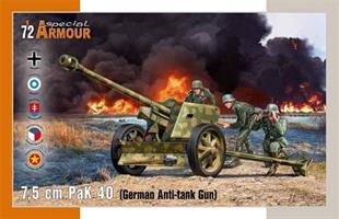 7,5cm PaK 40 German Anti-Tank Gun