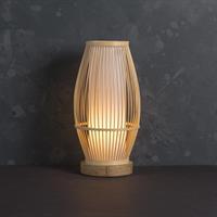 Bordslampa av bambu