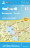  89 Hudiksvall Sverigeserien Topo 50
