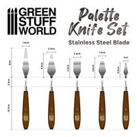 PALETTE KNIFE TOOLS 4PCS