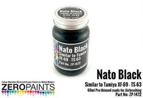 Nato Black Similar to Tamiya XF-69 - TS-63 Paint 6