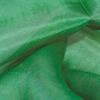 Silkki, kasvivärjätty, 22gsm, 92*500cm, vihreä