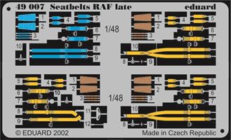 Seatbelts RAF late 1:48