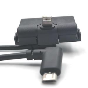 Lightning og Micro USB Kabelkit - Mod X Midtkons