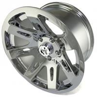 XHD 17x9" fälg hel chrom