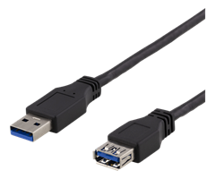 KABEL, USB 3.1 A-A M/F, 3 M