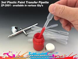 3ml Plastic Paint Pipettes