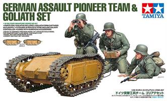 German Assault Pioneer Team - w/Goliath Set
