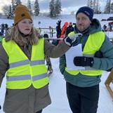 Karoline og Kristoffer klare til start på sprinten 2023