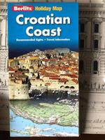Croatioan Coast Holiday Map