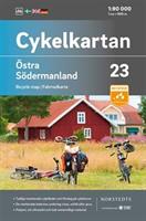 Cykelkartan blad 23 Östra Södermanland skala 1:90000