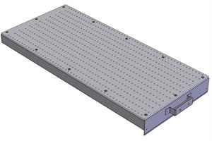 Nozzle sheet top ( 1st-4th cooling zone)