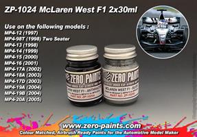 McLaren West F1 (MP4/13 to MP4/20A) Paints 2x30ml