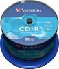 CD-R MEDIA, VERBATIM 52X, 50-P