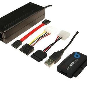 ADAPTER, USB 2.0 TILL 2,5"/3,5" IDE + SATA