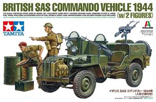 SAS CAR 1944 WITH FIGURES