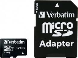 SD-MINNE 32GB SDHC CLASS 10I, VERBATIM