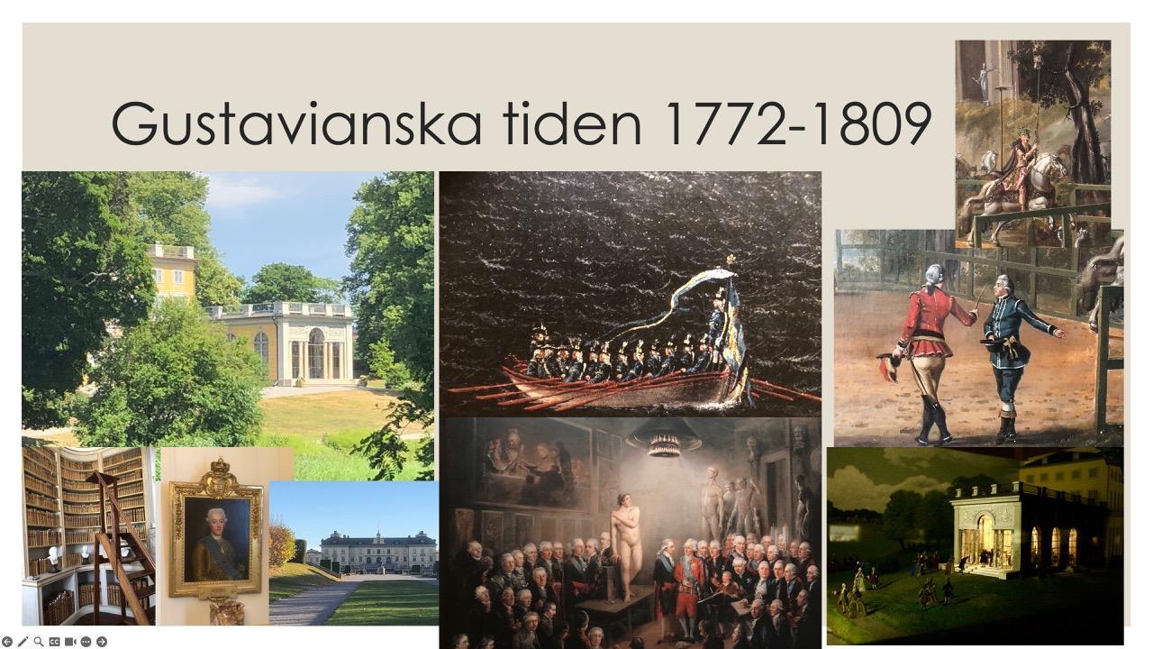 Vinjettbild Gustavianska tiden 1772-1809