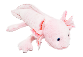 Gosedjur - Rosa Axolotl - 28 cm