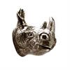 Knopp/Krok noshörning svart antik