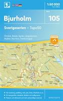 105 Bjurholm Sverigeserien Topo 50