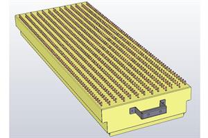 Lower nozzle sheet XL, heating zone 