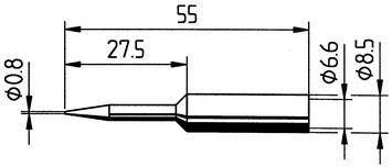 Tip Ersadur 0,8mm Pencil point