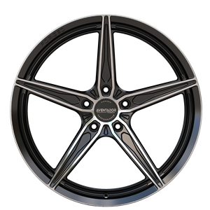 STARLIGHT POLISHED GLOSS BLACK 22x9,5 / 22x11,5