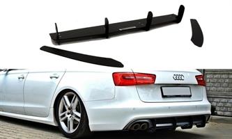 Rear Diffuser Rear splitters Audi A6 S-Line 11-14