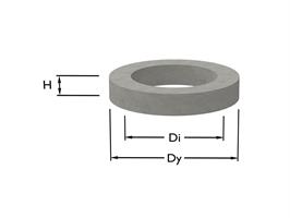 Betong Passring 400x60mm