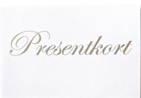 Presentkort