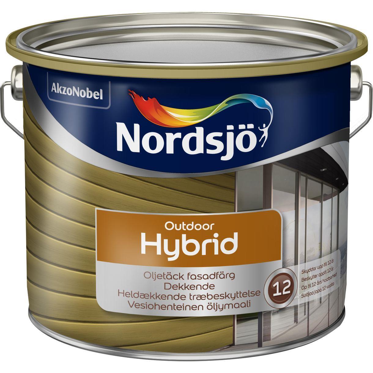 Fasadfärg Hybrid Nordsjö BW 1L