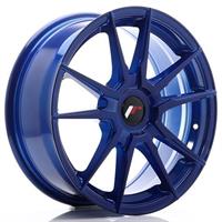 JR Wheels JR21 19x11 ET15-30 5H BLANK Platinum Blu