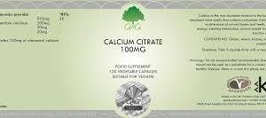 Kalcium Citrat 100 mg