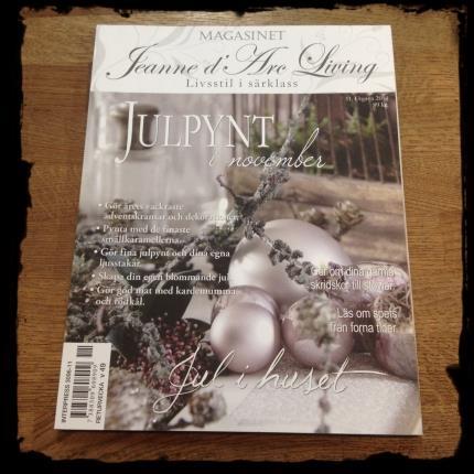 Magasinet Jeanne Du0027Arc living 11 November 2014 - Blomsterstallet AB