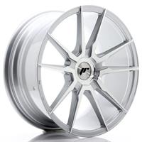 JR21 19x9,5 ET20-40 5H BLANK Silver Machined Face
