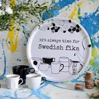 Bricka it's always time for Swedish fika från Erik