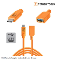 Tether Tools USB-C til USB3.0 (skjøt)  4.6m