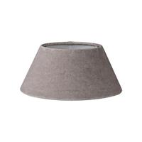 Lampskärm i sammet 25 cm, cement