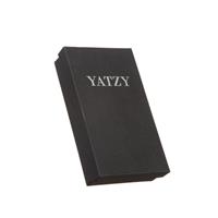 Yatzy i låda med tärningar och block 